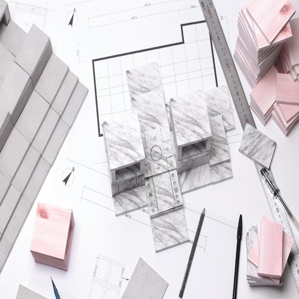 Sticky Block - Marble