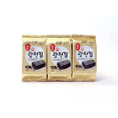 Gwangcheon Lunch Box Laver 4g*3