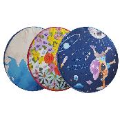 Star Nine Circular Cushion