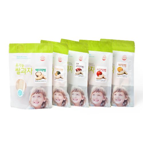 BEBEFOOD  ORGANIC RICE RUSK 5 TYPES