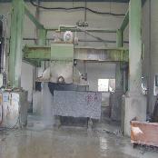 Multi blade block cutter for granite & marble