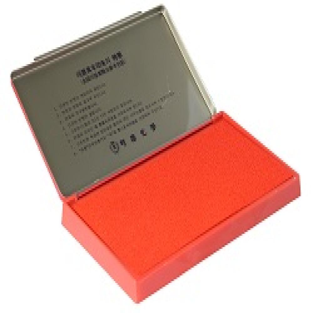 A Red Stamping Ink