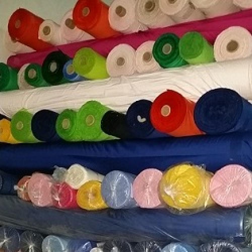 TEXTILE REMNANT COTTON POPLIN SOLID WOVEN 