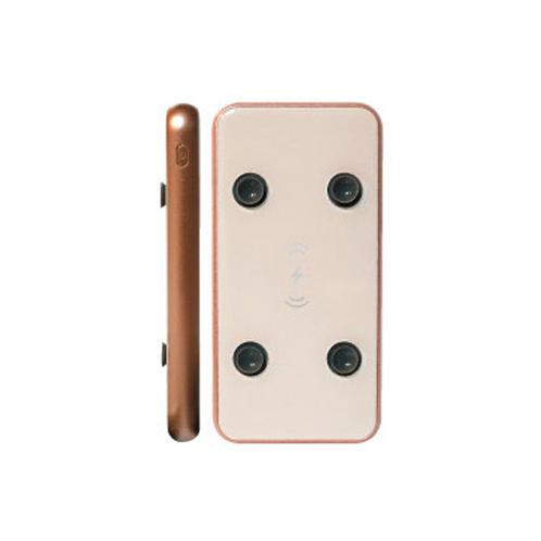 Octocell 5000mAh Wireless Dual USB Quick Charge Power Bank / Pink Color