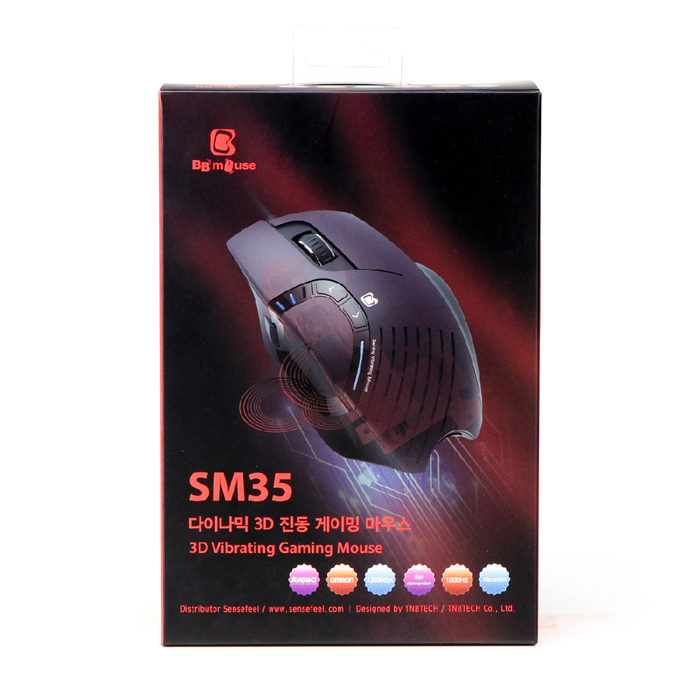 Haptic Gaming Vibration Mouse SM35