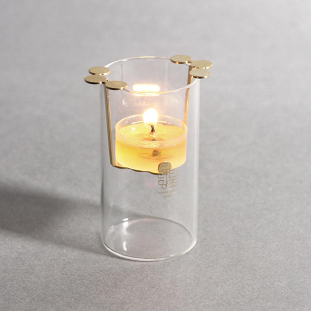 oriental incense T-light candle burner set