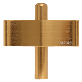 full image ALTUNE Solid Aluminum Drum Key (I TYPE, Gold)