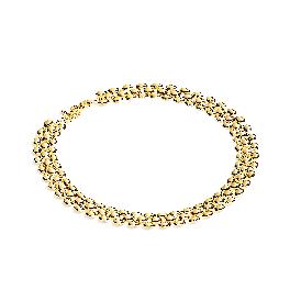 [JUVERO] N-2372 Modern Pattern Chain Necklace