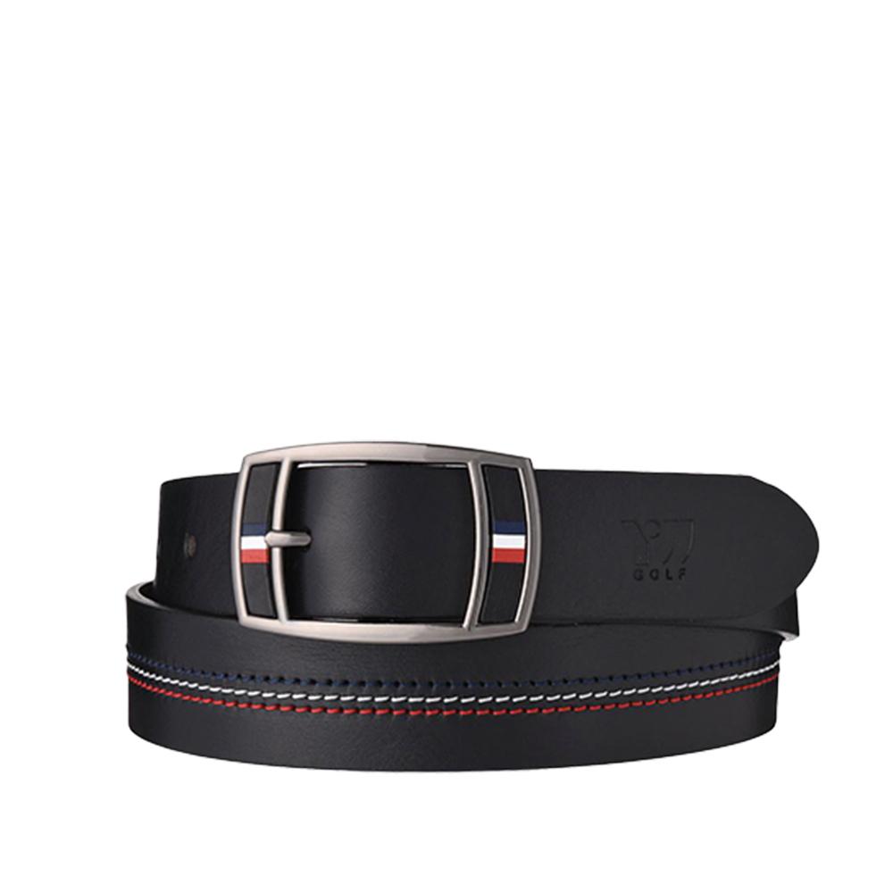 YEUNWOO Natural cowhide Color Stitch Golf BELT