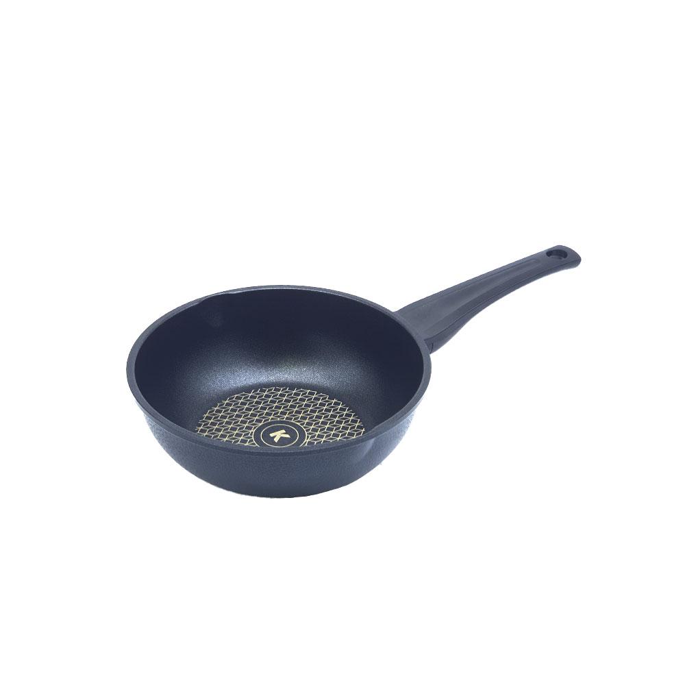 KOMAN Shinewon Titanium Coating Wok pan 20cm