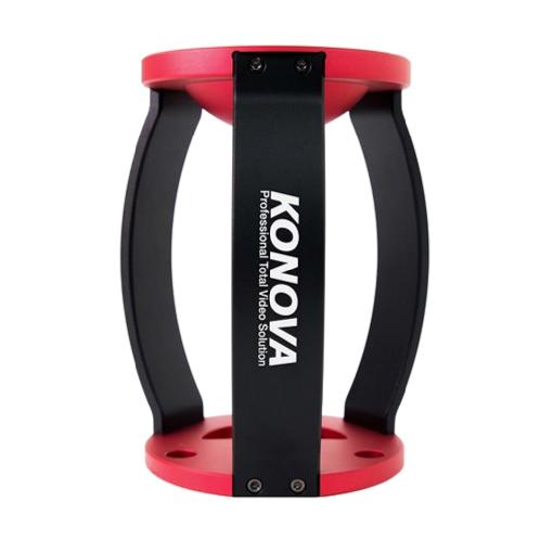 Konova Riser 100mm/75mm to 3/8" Bowl interface adapter | camera, compatible, adapter, plate, camcorder, holder, interface