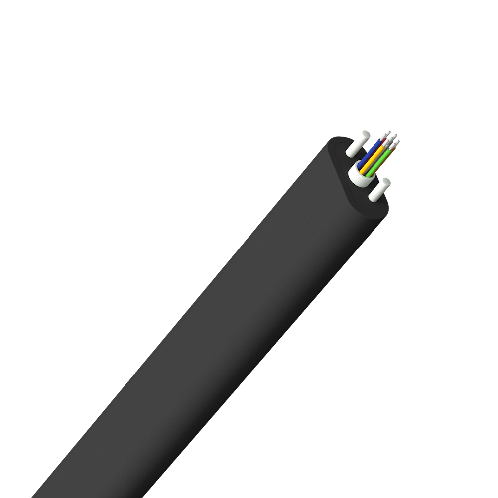 Loose Tube Flat Drop Cable | optical communication cable, communication cable, FTTH, drop cable, loose tube flat drop cable,