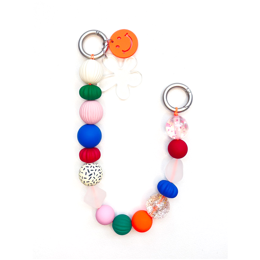 [ARNO Beads] Colorful Smile - Detachable Beads Wrist Strap