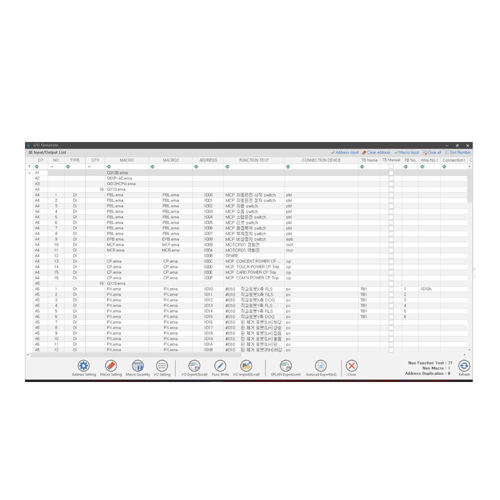 PLC electrical drawing automator (HESOFT - ioA)