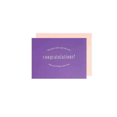 Your Messenger Congrats Card