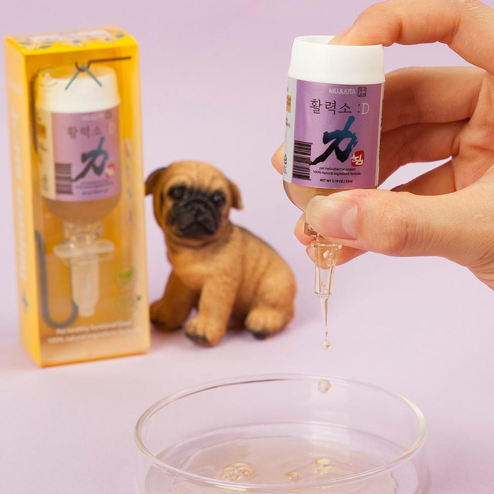 Mujijota Energy Booster:D 1.76 oz Pet Health Care Low Molecular Weight Collagen