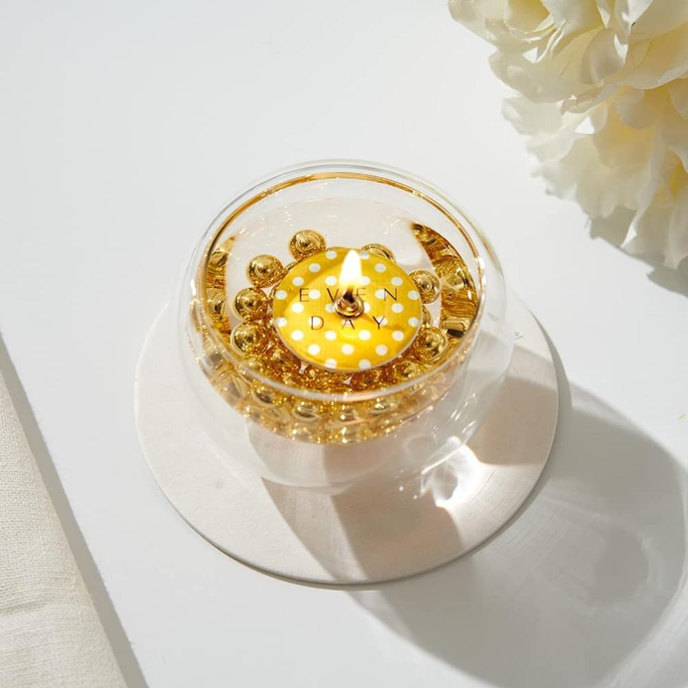 EVENDAY Aroma Candle for Home Scented | 6 Scents Ecofriendly Natural Essential Oil Mayerlemon