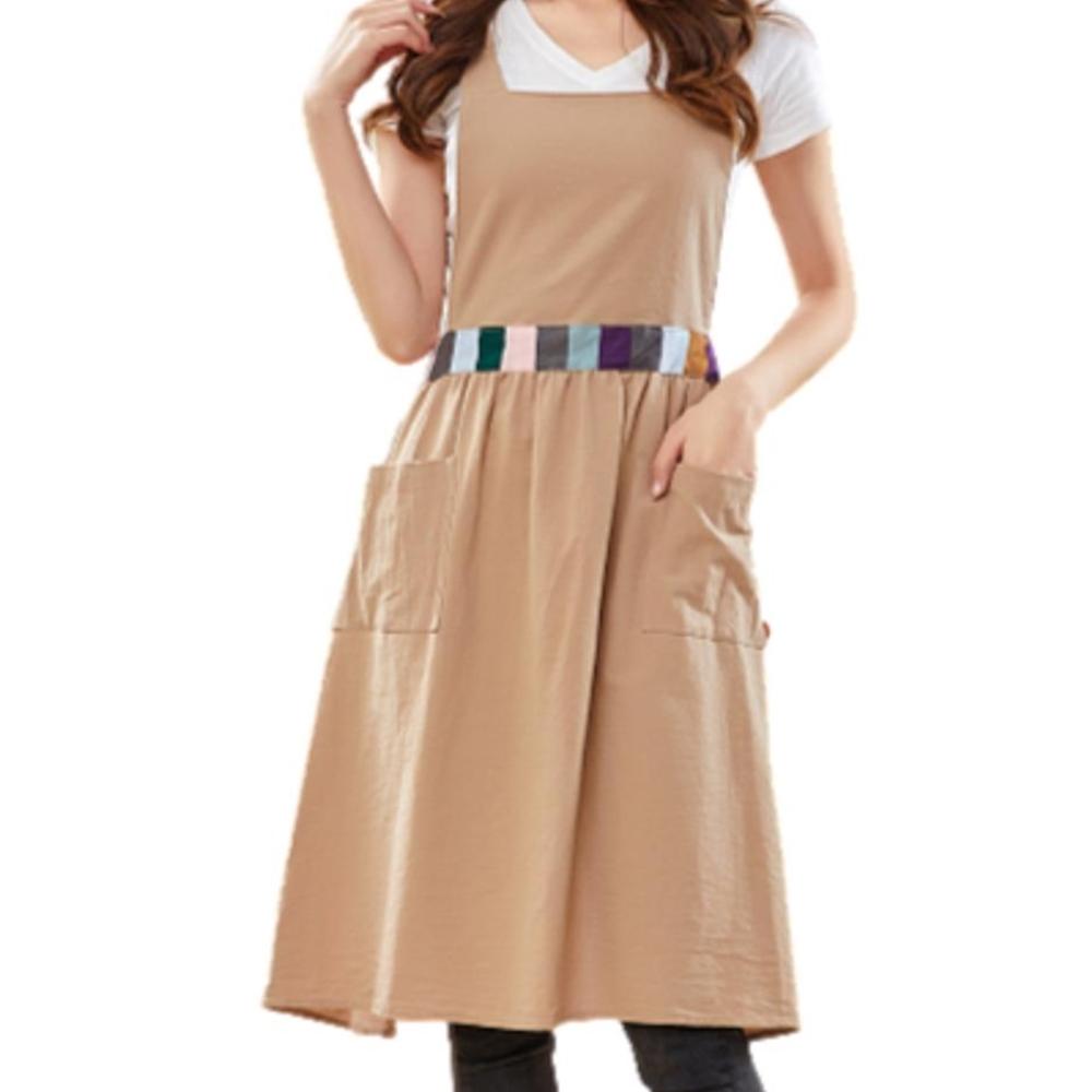 waist colored apron Wine