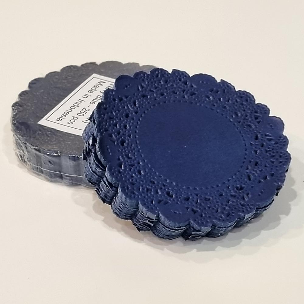 3.5 inch Doilies paper Gold and Siver 250pcs