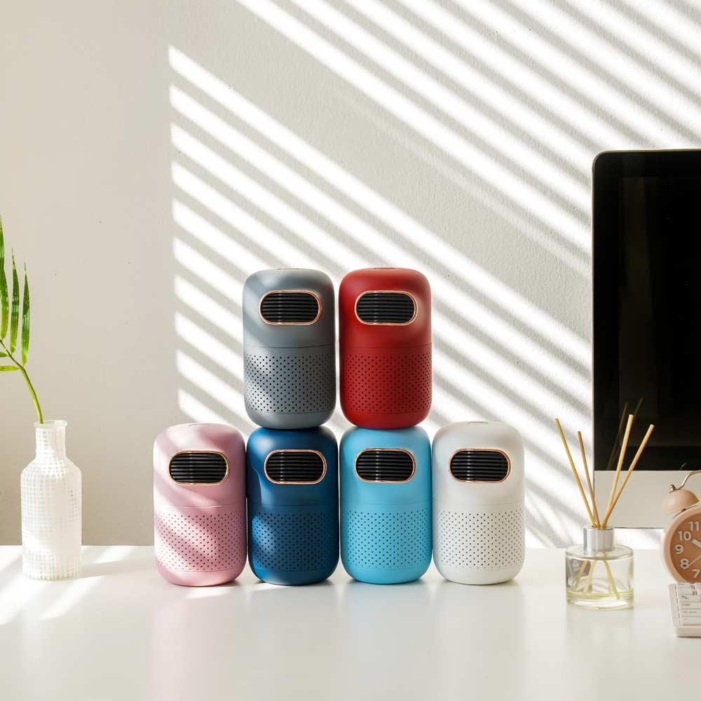 Cheongwoo C&T ROBA Mini Portable Air Purifier / Color : Baby Pink