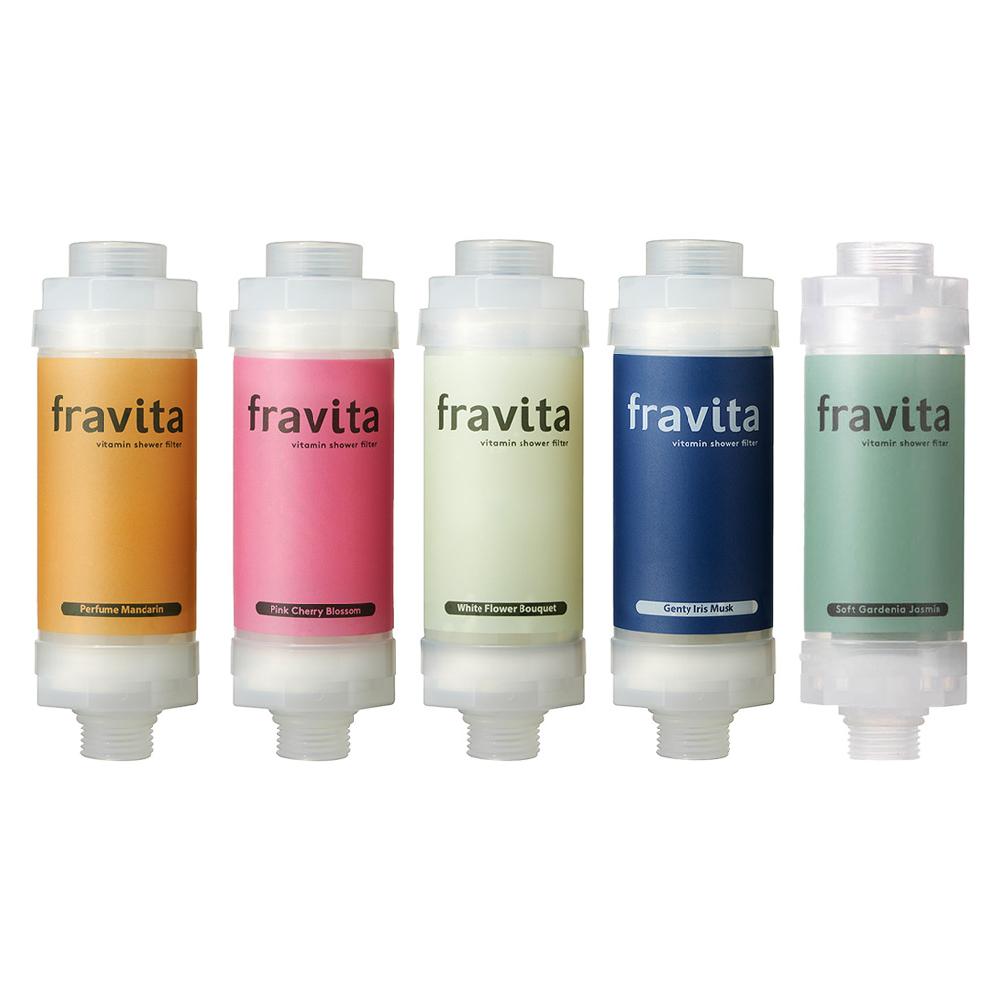 Fravita Vitamin Aroma Shower Filter #White Flower Bouquet