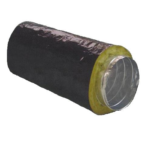 D-500GB Aluminum Foil (Black) 2P Insulated with Glass Wool