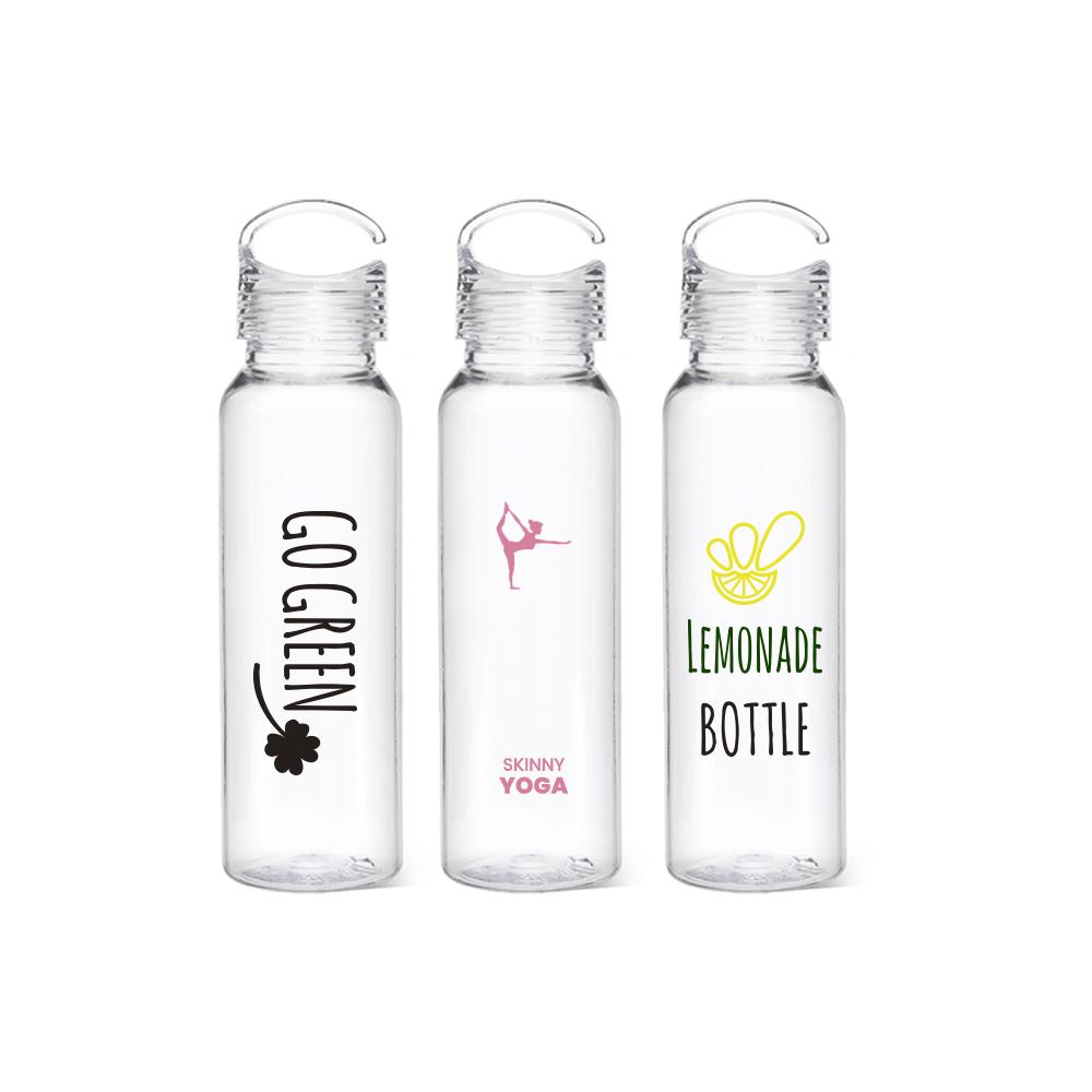 New Bio Ecozen Plastic Water Bottle with half handle lid OEM made in Korea - 600ml