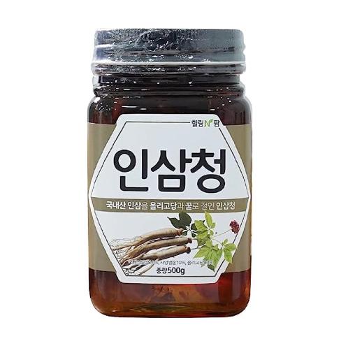 Healing N Farm Honey Preserved Ginseng Tea, Syrup, Hot and Ice Healthy Tea (sugar free), Korean Styl | Healing N Farm Honey Preserved Ginseng Tea, Syrup, Hot and Ice Healthy Tea, Sugar-free, Korean Style Extract, Jam excluding Sugar, Ginseng,, Honey, Natural Ingredients, Wellness and Relaxation