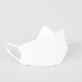 detail image2 KF94 Fish type(3D) Masks for Adult, 4 Layer Protective Face Mask/White