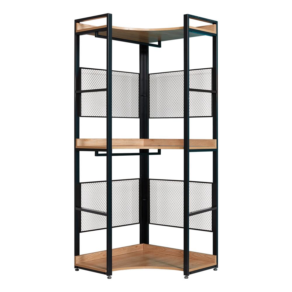 [PLANK W10] Modern furniture, Wardrobe / iron, metal, storage, drawer, fabric, display shelving rack