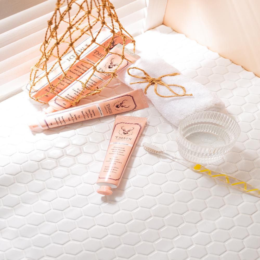 TMEDI high fluoride toothpaste peach