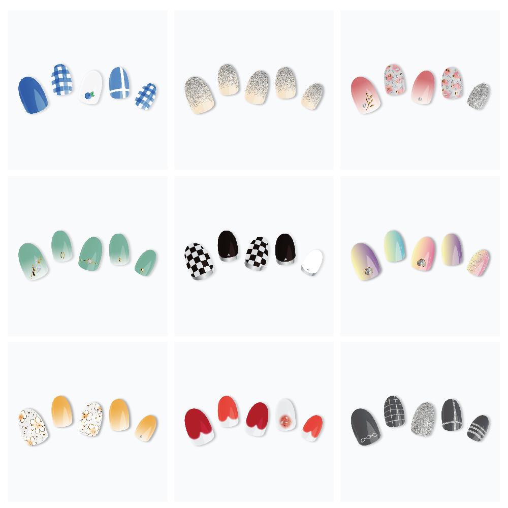 ggomi Gel Nail Stickers Strips Wrap Seal Manicure Pedicure DIY OEM ODM Private Label Customization