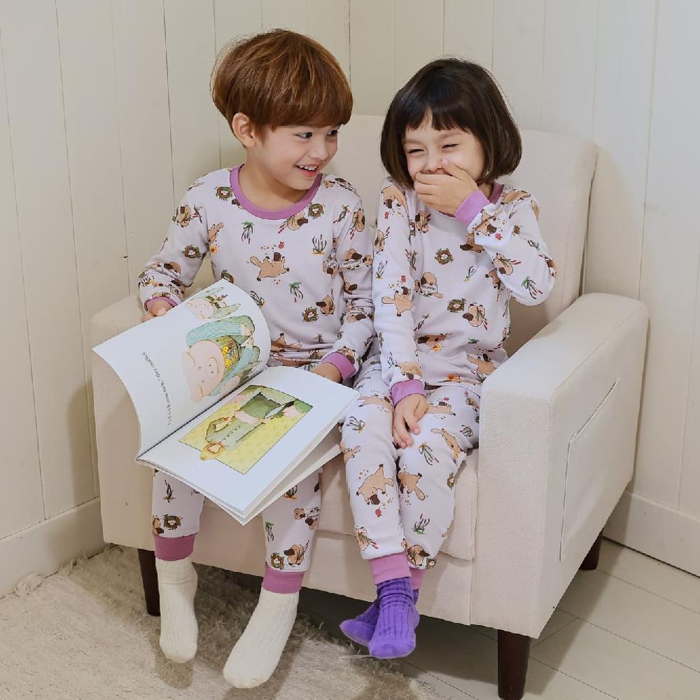 Mama Platy, Cotton set, Purple