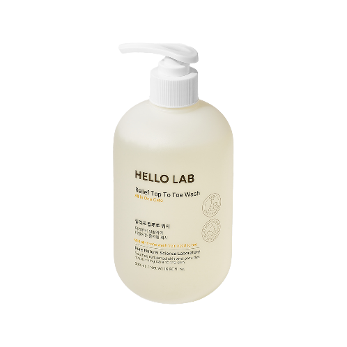 HELLO LAB RELIEF TOP TO TOE WASH | Baby cosmetic , Demo cosmetic , Baby Skincare  , Fragrance-free , Organic Baby Products