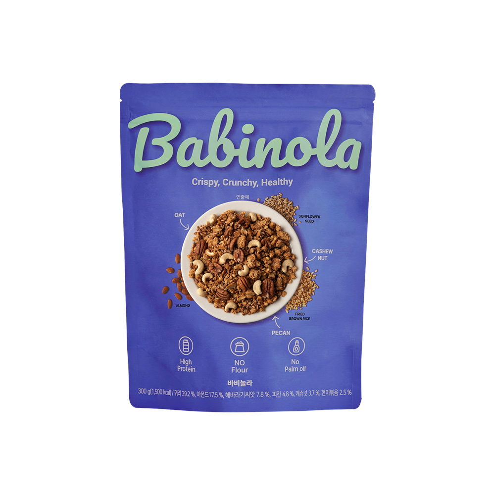 Marocell Babinola Healthy Granola – Natural Maple Flavor, Nut & Seed Mix
