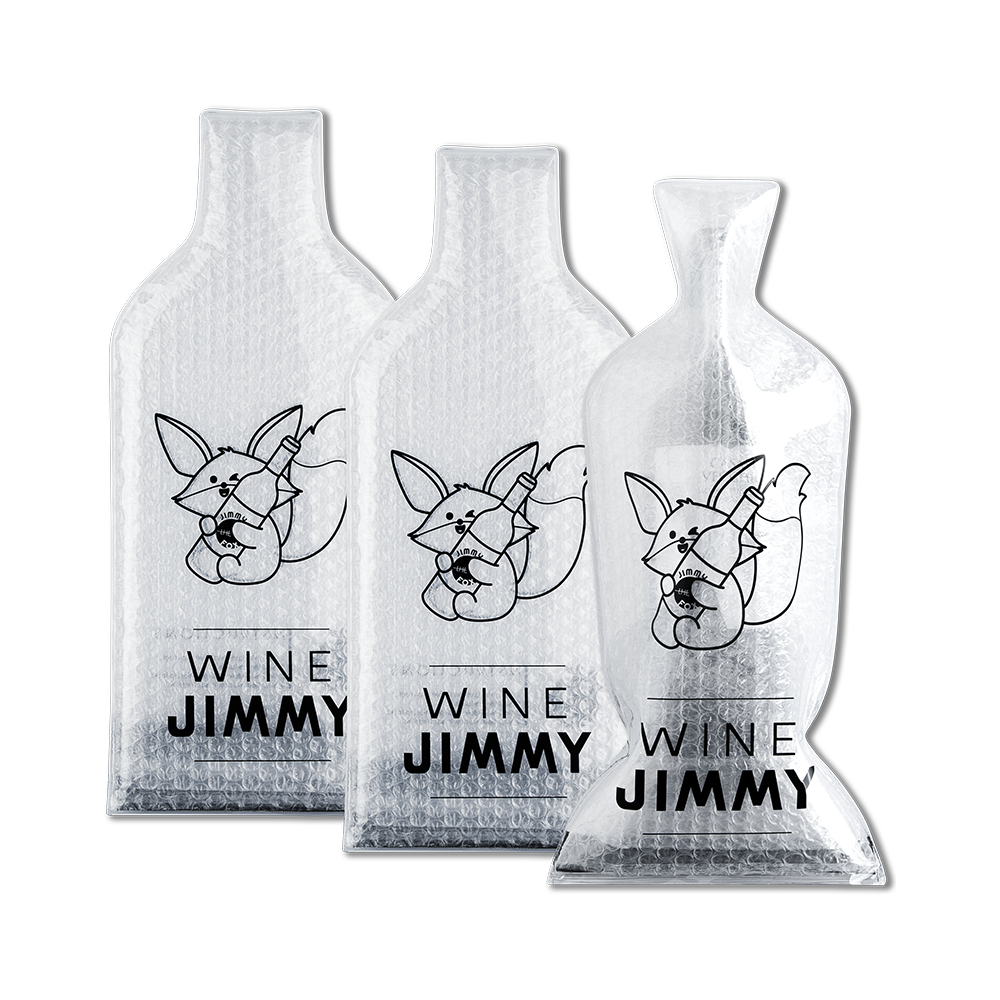 Jimmy the Fox Wine Bottle Travel Protector Sleeve